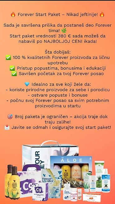 dsquared2 pet: Forever Start Paket – komplet za ulazak u Forever program Sadržaj i — 1