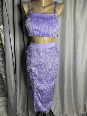 sako i suknja komplet: XS (EU 34), color - Purple