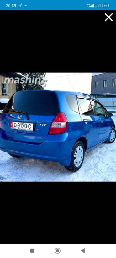 машина пирора: Honda Fit: 2003 г., 1.5 л, Автомат, Бензин, Хэтчбэк