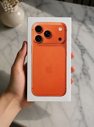 IPhone 17 Pro Max, 1 TB, Zəmanət, Simsiz şarj, Face ID