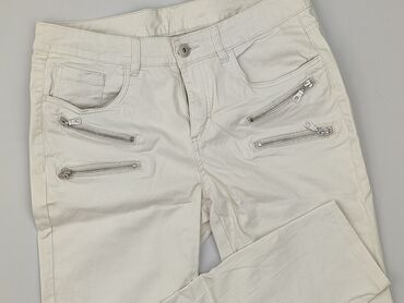 Material trousers for women, size L (EU 40)