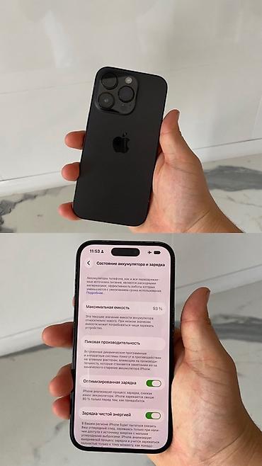 IPhone 14 Pro, 128 ГБ, цвет Space Black. Основные характеристики: -