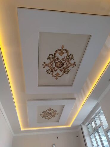 Натяжной потолок: Натяжной потолок Глянцевое, Матовое, 3D потолки Бесплатный замер, Гарантия, Монтаж — 11