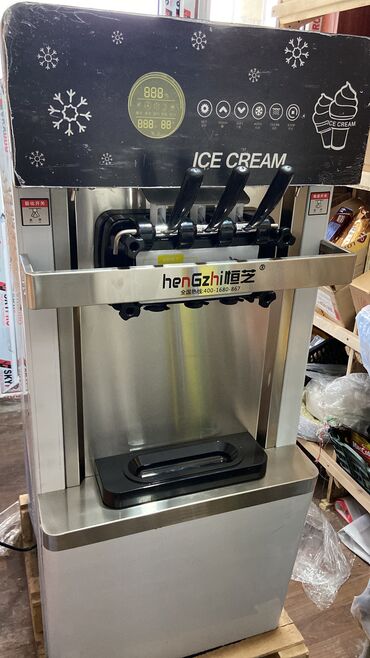 кассовый аппарат цена в бишкеке: ICE GREAM моделиндеги жаны мороженый аппарат сатылат. 110000 сомго