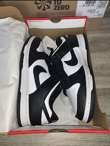 yun corab: Nike Dunk Low “Black/White” (Panda) kişi/kadın idman ayaqqabısı - — 1