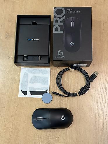 компьютер ноутбук: Logitech G Pro X Superlight 2 (чёрная) - полный комплект, отличное — 4