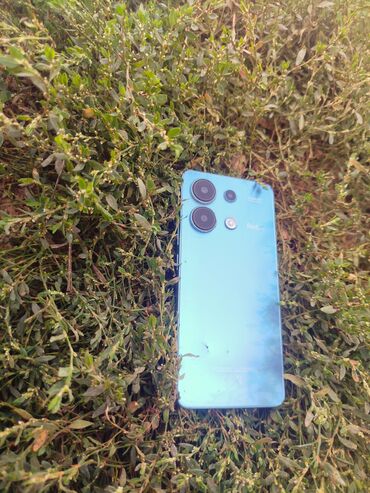 мобильные телефоны рассрочка: Redmi, Redmi 13, Б/у, 128 ГБ, цвет - Голубой, 2 SIM