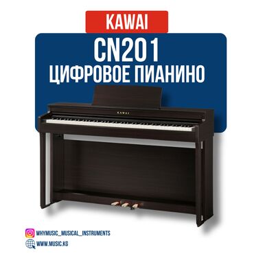 Другие музыкальные инструменты: Цифровое пианино Kawai CN201 Kawai CN201 — это современное цифровое