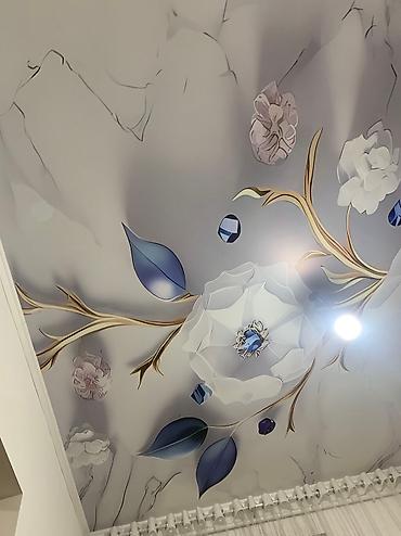 Натяжной потолок: Натяжной потолок Глянцевое, Матовое, 3D потолки Гарантия, Бесплатная консультация, Бесплатный замер — 11