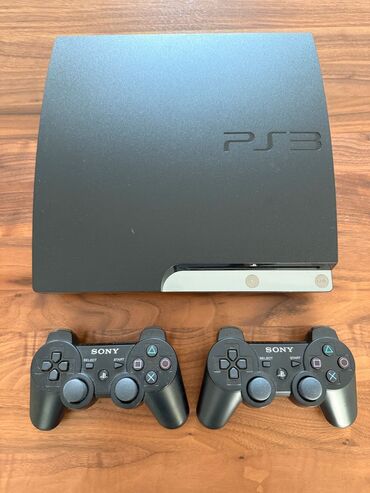 playstation 3 işlenmiş: Ps 3-Slim Yaddaşında 16 Oyun.
2- Ədəd Pult Və Kabelləri Var