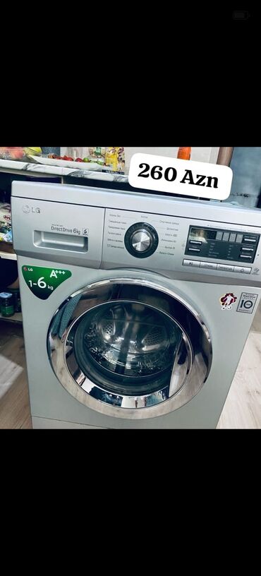 gürcü maşın bazarı: Paltaryuyan maşın LG, 6 kq