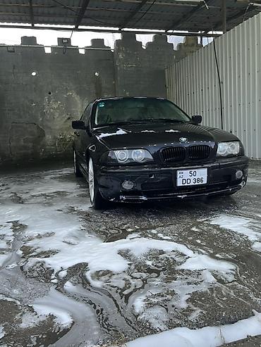bmw 525i: BMW 3 Series E46 sedan – qara rəng Xüsusiyyətlər: - Kuzov: sedan, E46 — 1