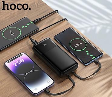power case: Портативное зарядное устройство Hoco DB99A черного цвета, оснащенное — 4