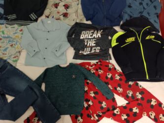Paketi dečije odeće: Paket: Duksevi, Džemperi, Jakne, Za dečake, uzrast: 5-6 godina — 3