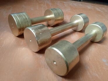 Нарды: Гантели, Вес: 24 кг, Новый