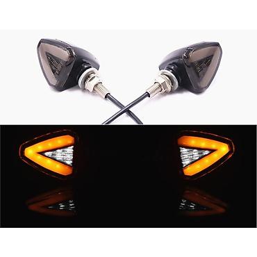 feromix gas: Led zmigavci za motor - univerzalni. Univerzalni led migavci za motor — 6