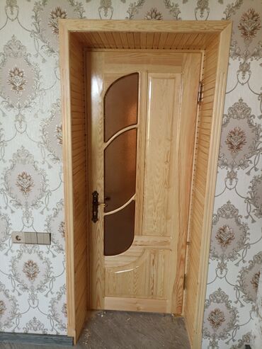 Otaq qapıları: Yeni Otaq qapısı Zamok və çərçivə ilə, Zəmanətli, Pulsuz quraşdırma, Pulsuz çatdırılma — 9