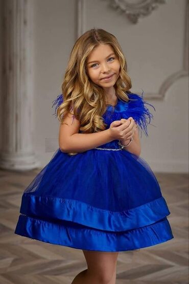 Haljine: Predivne haljinice saten, til, perje, šljokice, za princezice od — 5