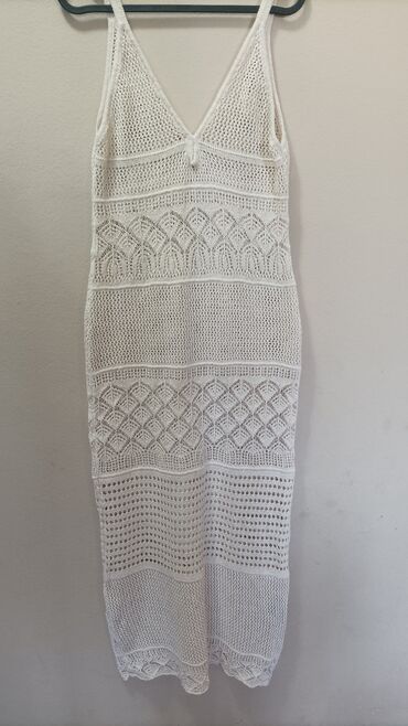 bele haljine za plazu: S (EU 36), bоја - Bela, Drugi stil, Na bretele