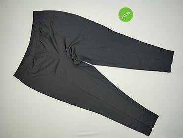 spodnie dresowe pull: Spodnie materiałowe damskie, rozmiar 4XL — 2