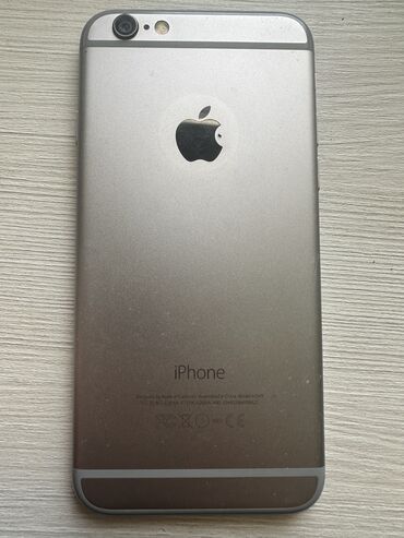 поко эф 4: IPhone 6, Б/у, 16 ГБ, Серебристый