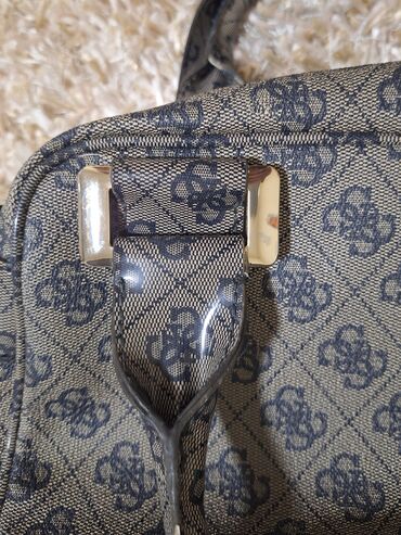 Torbe: Torba za rame, Guess, Materijal: Platno — 12