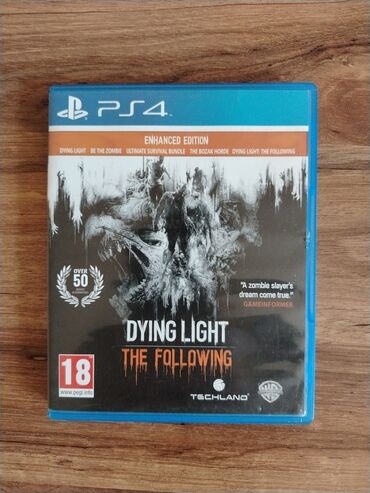 Oyun diskləri və kartricləri: Dying Light, Qarışıq janr, İşlənmiş Disk, PS4 (Sony Playstation 4), Pulsuz çatdırılma — 10