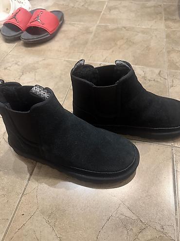 Ботинки: Мужские ботинки, 43, UGG, Б/у, цвет - Черный, Самовывоз, Платная доставка — 1