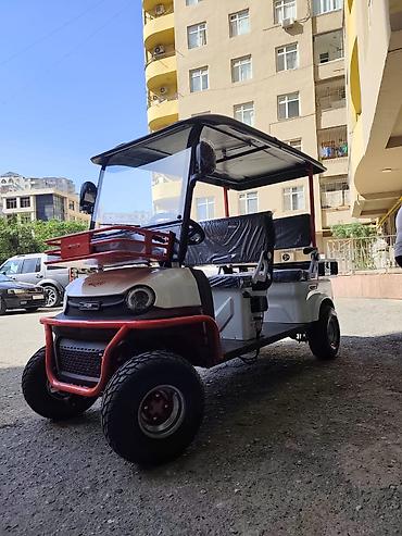 quad: Elektrik qolf karı / servis nəqliyyatı - 4 yerlik oturacaq düzümü — 1