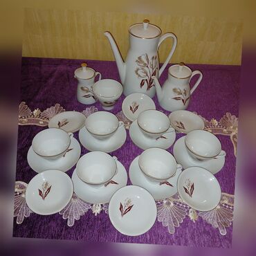 Çay dəstləri və servizlər: Çay dəsti, rəng - Bej, Farfor, 6 nəfərlik, Almaniya -da lalafo.az — 2 Çay dəstləri və servizlər: Çay dəsti, rəng - Bej, Farfor, 6 nəfərlik, Almaniya — 2