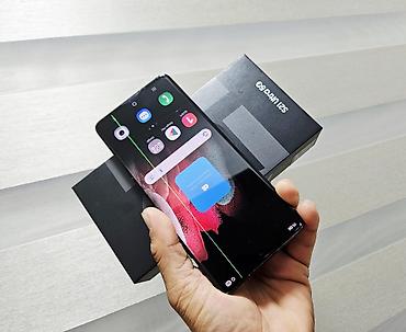 mini 4k: Samsung Galaxy S21 Ultra 5G, Б/у, 256 ГБ, цвет - Черный, 1 SIM, 2 SIM — 4