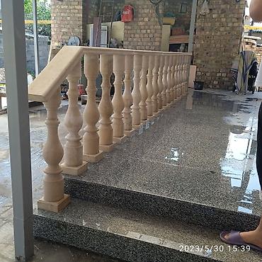 Обшивка лестниц: Балясина перила установка кылабыз — 7