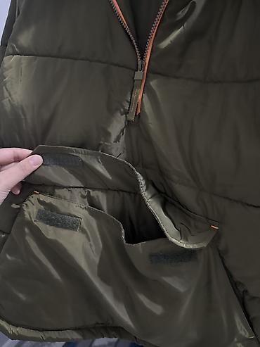 mary jane: Куртка CROPP OUTERWEAR, размер S. - Цвет: хаки (оливковый) с — 3