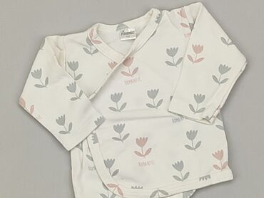 sweterek niemowlęcy biały: Bluza, Pinokio, 0-3 m, stan - Idealny
