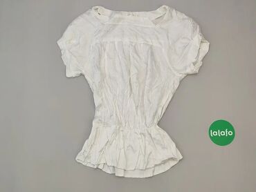 Koszule i bluzki: Bluzka, XL (EU 42), wzór - Jednolity kolor, kolor - Biały