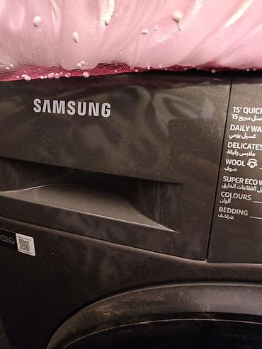 buxar: Paltaryuyan maşın Samsung, 8 kq, Yeni, Avtomat, Qurutmasız, Kredit yoxdur, Pulsuz çatdırılma — 5