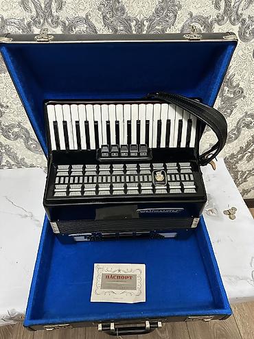 Аккордеоны: Продаю Генманский Аккордеон Вельтмейстер серино Кызыл кара тустору бар — 12