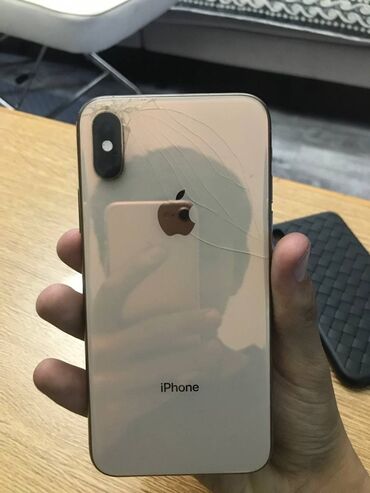 цены на бу айфоны: IPhone Xs, Б/у, 64 ГБ, Золотой, Наушники, Чехол, 80 %