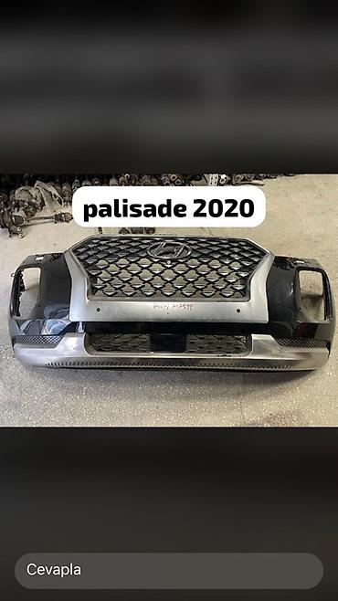 Bamperlər, buferlər: Hyundai Sonata 2021-ci il modelinə uyğun qara rəngli sport ön bufer — 2