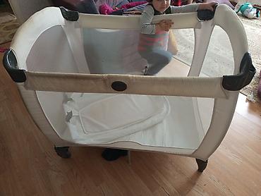 Beşiklər: Uşaq üçün qatlanan park yataq (playpen) - Brend: Graco (Electra — 8