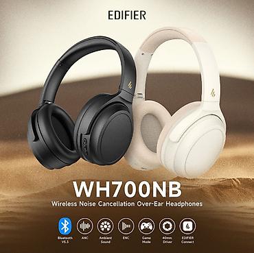 bluetooth qulaqliq: 🎧 Edifier WH700NB Black – aktiv səs-küy ləğvetmə (ANC), 68 saata qədər — 1