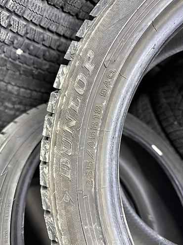 Шины: Шины 235 / 45 / R 18, Зима, Б/у, Комплект, Легковые, Япония, Dunlop — 3