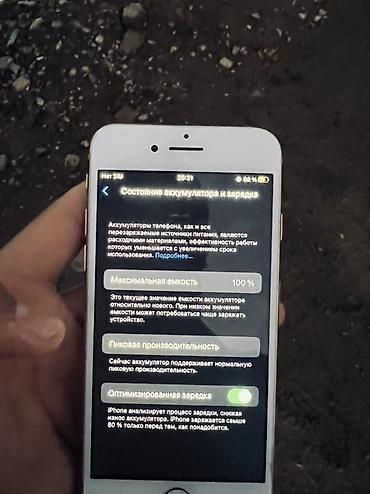 холодильник серый: IPhone 8, Б/у, 64 ГБ, Золотой, Чехол, 100 % — 6