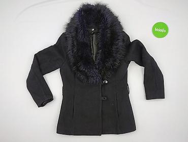 futro hm: H&M, Płaszcz damski, rozmiar 2XS — 2