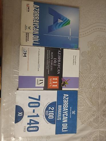 Testlər: Məhsul: Azərbaycan dili üzrə hazırlıq kitabları dəsti - Kitab 1 — 1