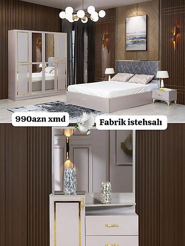 dekor ref: İkinəfərlik çarpayı, Yeni — 1