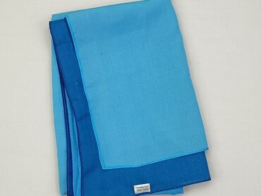 Tekstylia: Obrus 115 x 150, kolor - Niebieski, stan - Bardzo dobry
