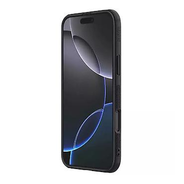 Maske i futrole za telefone: Futrola NILLKIN Super Frost PRO za iPhone 16 Pro (6.3) crna. Uz brzu — 3
