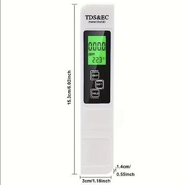 dinamometar cena: TESTER ZA VODU | Tester za ispitivanje vode TDS tester za vodu — 4