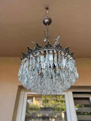 Ostali stilski nameštaj: Stari kristalni luster - ODLIČNO STANJE U odličnom stanju 💎 Kao na — 4